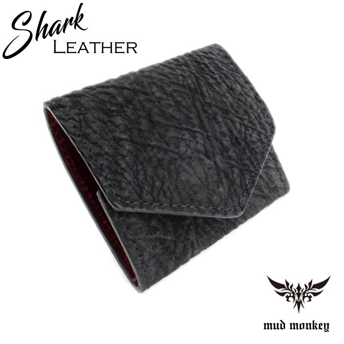 コインケース本革 / シャークレザー・鮫革 ブラック |  | 08