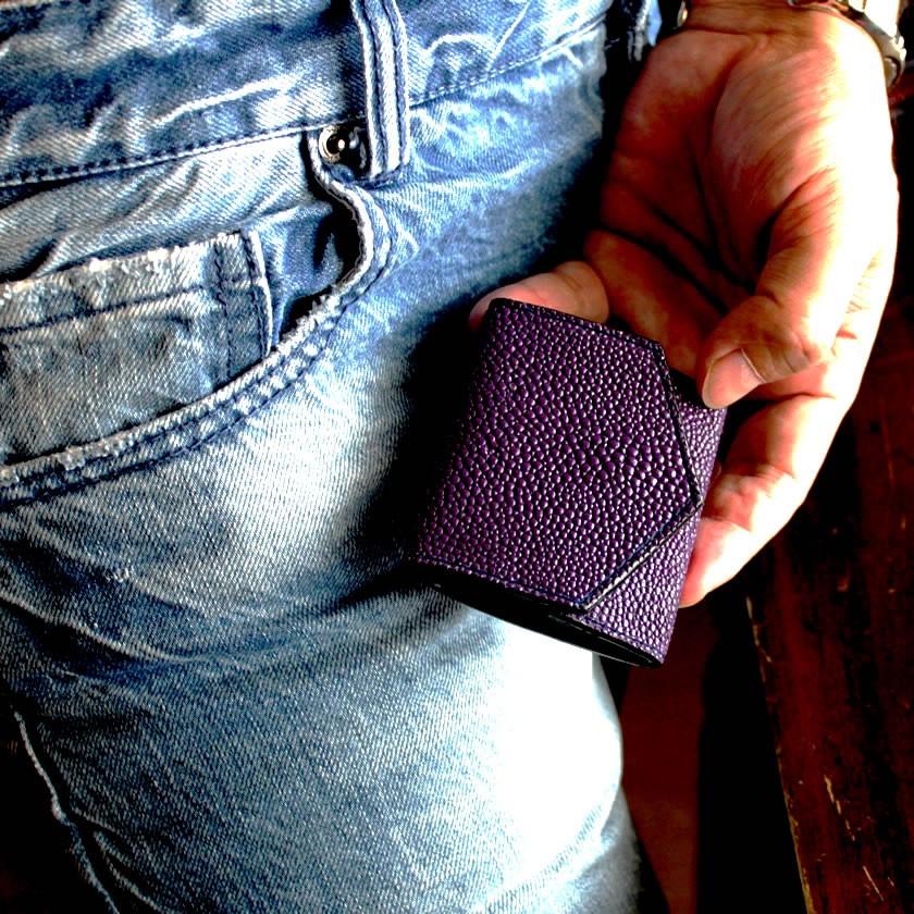 コインケース本革 / スティングレイレザー・エイ革 |  | 01