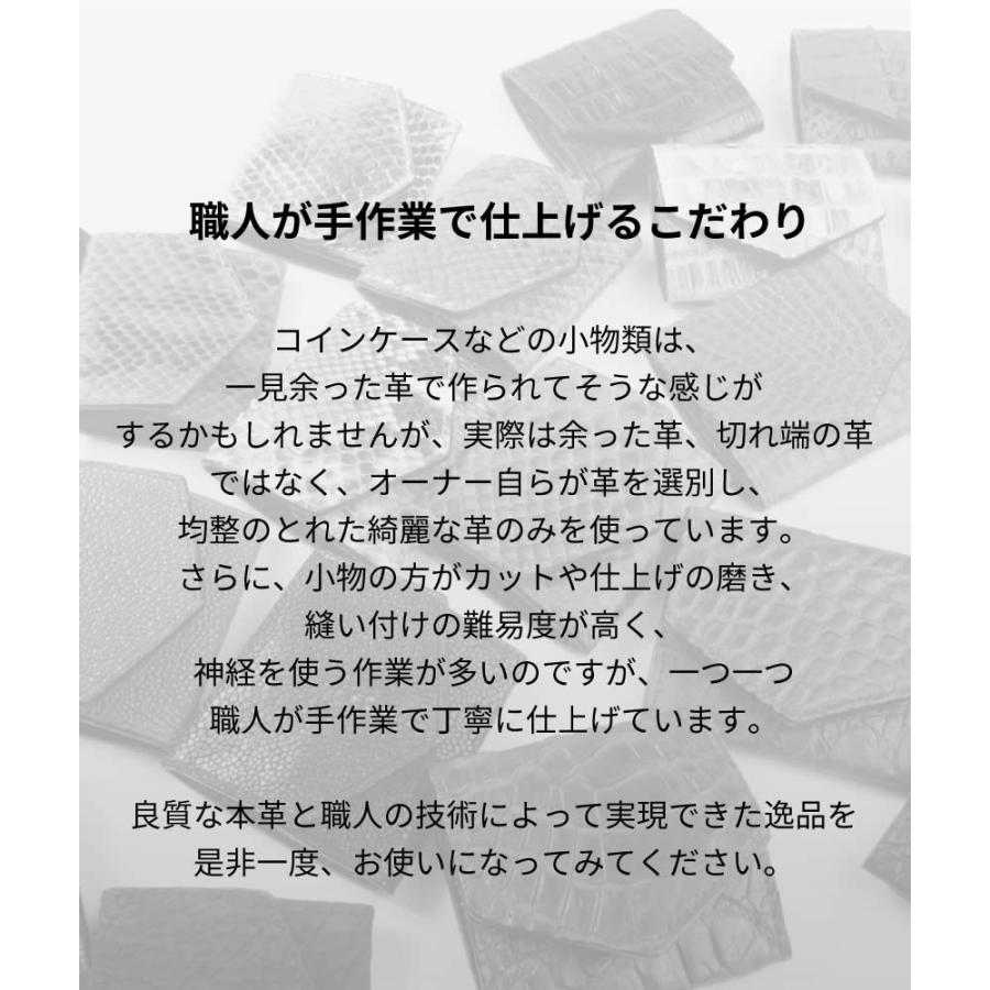 コインケース本革 / スティングレイレザー・エイ革 ポリッシュ加工 |  | 07