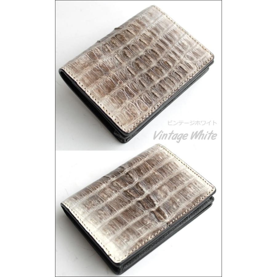 カードケース 名刺入れ/メンズ/ワニ革カイマンレザー |  | 02