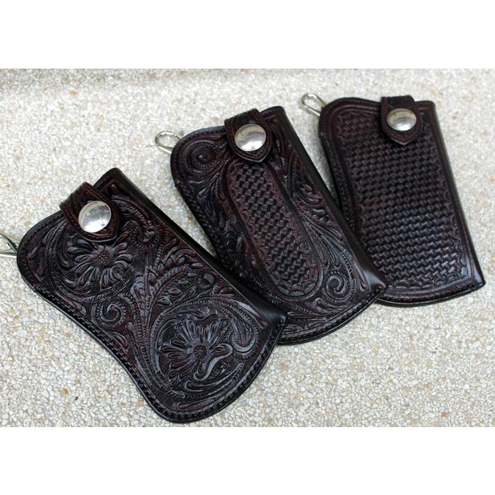 廃盤売り切り/iphoneXSケース カービングレザー茶・ポーチ/iphone8/iphone7/ギャラクシーs7 対応 |  | 03