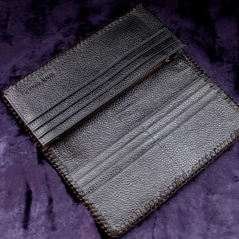 カイマンブラック・ワニ長財布/ブラックレース編み/Safari |  | 10