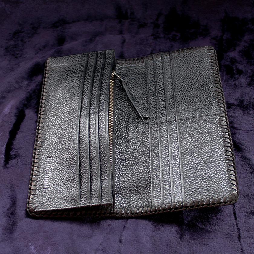 カイマンブラック・ワニ長財布/ブラックレース編み/Safari |  | 06