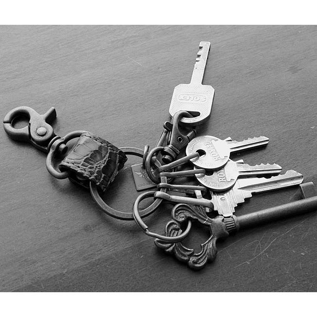 キーホルダー 革/クロコダイルレザー・6連フック SPIDER |  | 07