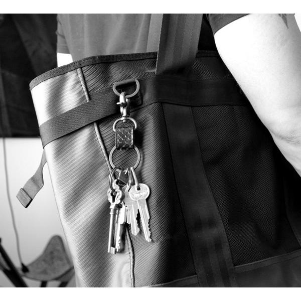 キーホルダー 革/パイソンレザー・ブラック/6連フック SPIDER |  | 05