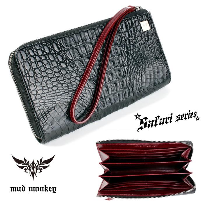 L字ラウンドファスナー長財布/ワニ革カイマン/ブラック |  | 12