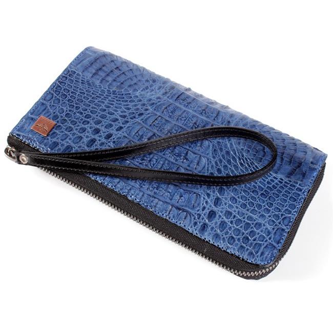 廃盤売り切りのため値下げ！L字ラウンドファスナー長財布/ワニ革カイマン/グレイ・ブルー・ボルドー・ビンテージホワイト |  | 06