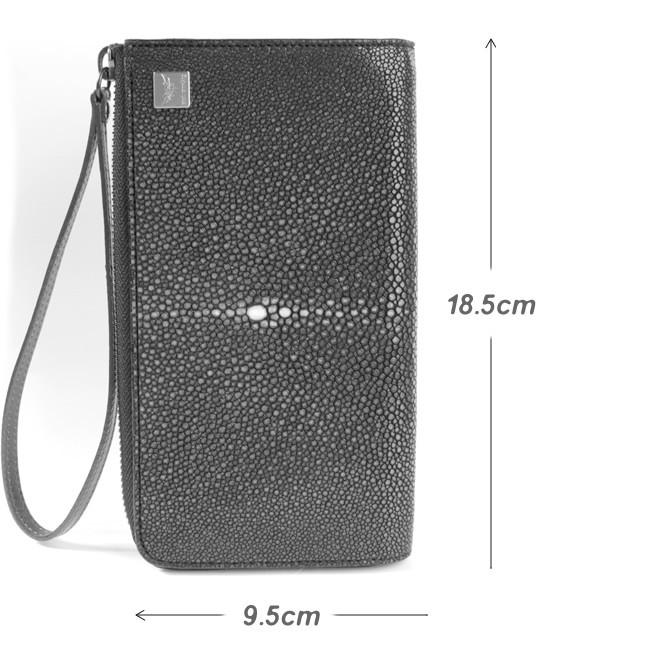 L字ラウンドファスナー長財布/スティングレイ・エイ/ブラック |  | 04