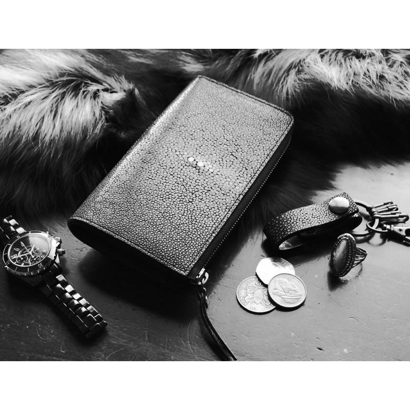 L字ラウンドファスナー長財布/スティングレイ・エイ/パープルネイビー |  | 12