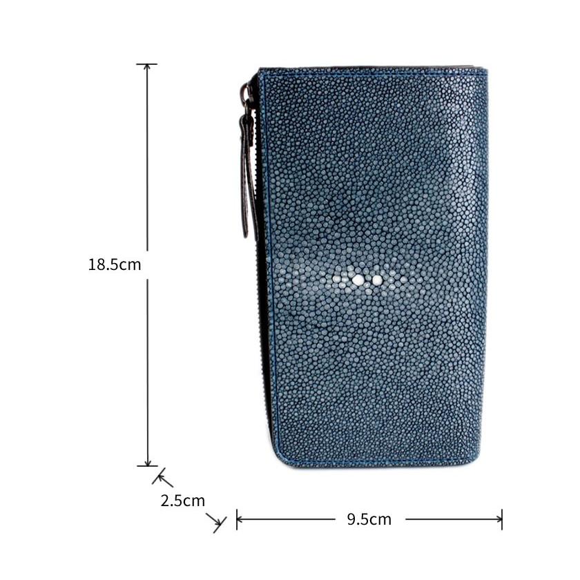 L字ラウンドファスナー長財布/スティングレイ・エイ/パープルネイビー |  | 03