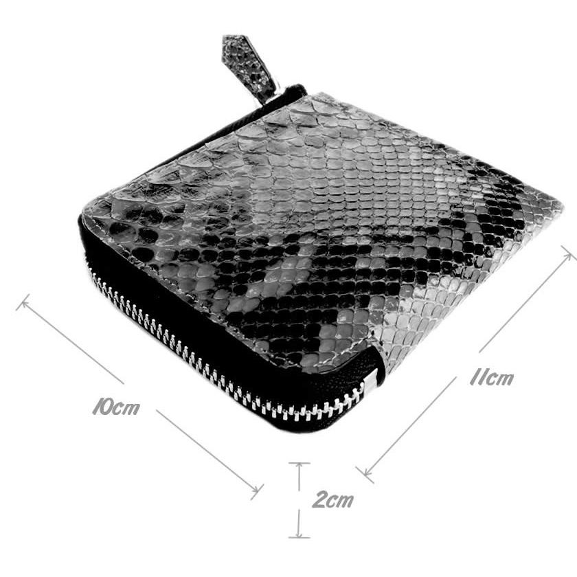 ミニ財布 小さい財布 ミニウォレット L字ファスナー・パイソン/スモールウォレット・小さい財布 |  | 09
