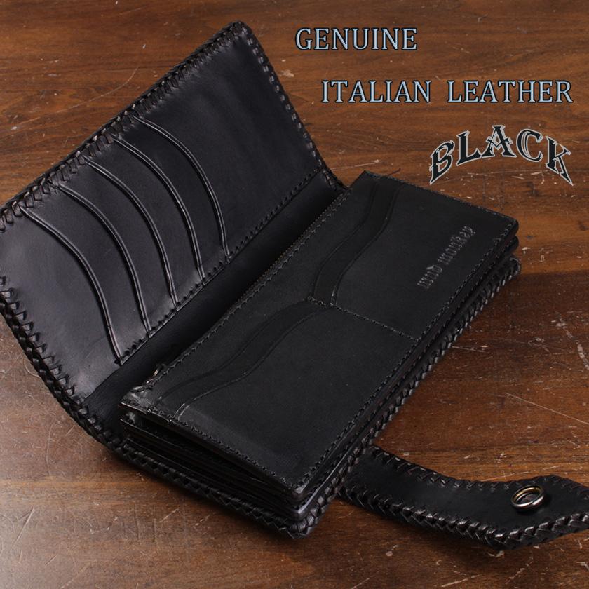 クロコダイル 長財布 クラウンホーンバック・ブラック/コンチョ 限定スペシャルカスタム MUNI |  | 17