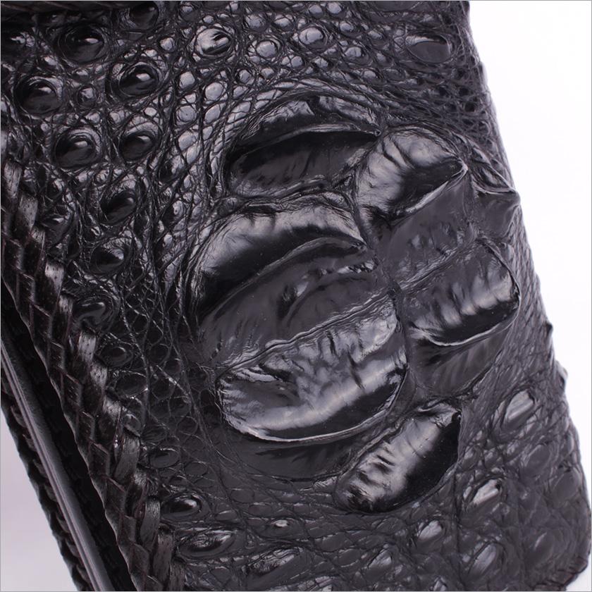 クロコダイル 長財布 クラウンホーンバック・ブラック/コンチョGrabオニキス MUNI |  | 04