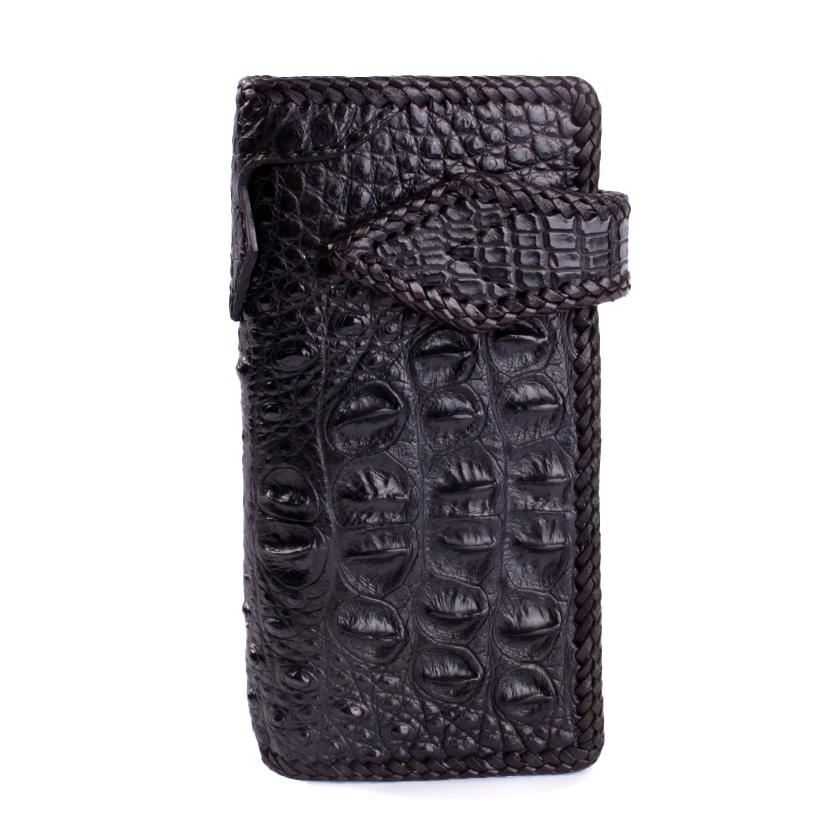 クロコダイル 長財布 クラウンホーンバック・ブラック/コンチョGrabオニキス MUNI |  | 04