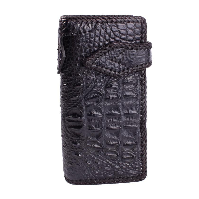 クロコダイル 長財布 クラウンホーンバック・ブラック/コンチョRedアイ MUNI |  | 04