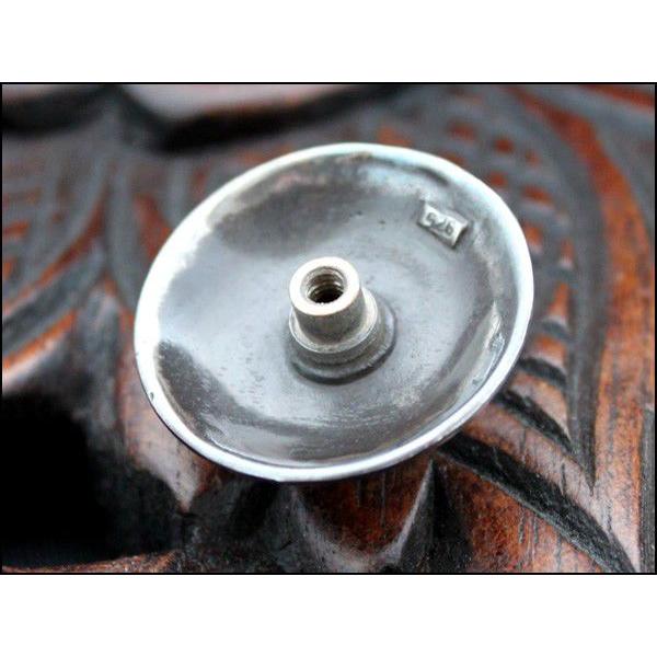 コンチョ ボタン/シルバー925/天然石ブルーターコイズ・ホワイトバッファロー/NEOインディアン ナバホ |  | 04