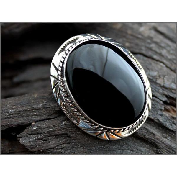 コンチョ ボタン/シルバー925/ビッグオーバル・オニキス・タイガーアイ・ブルーターコイズ |  | 01