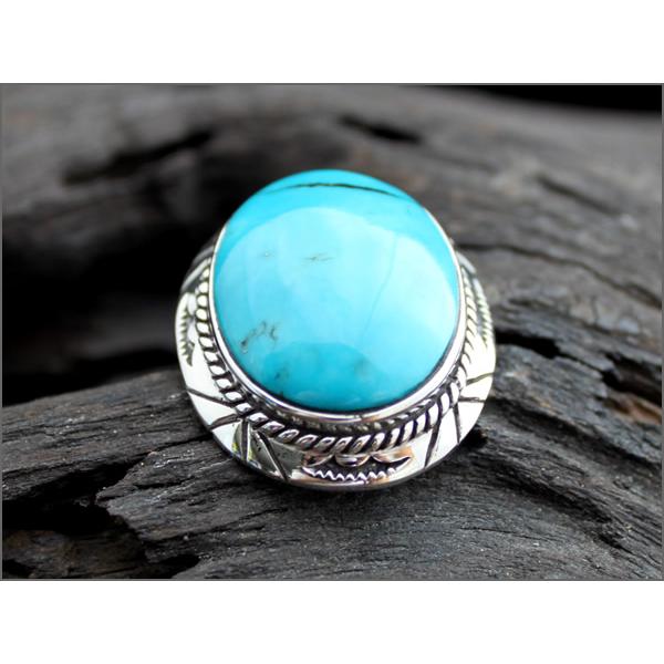 コンチョ ボタン/シルバー925/ビッグオーバル・オニキス・タイガーアイ・ブルーターコイズ |  | 07