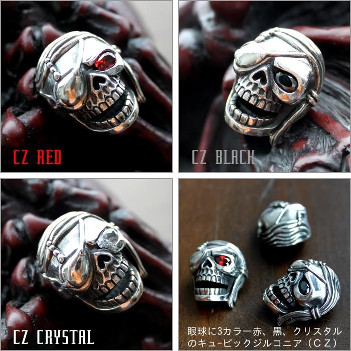 バイカーズウォレット/コンチョ ボタン/スカルパイレーツ海賊・シルバー925 |  | 02