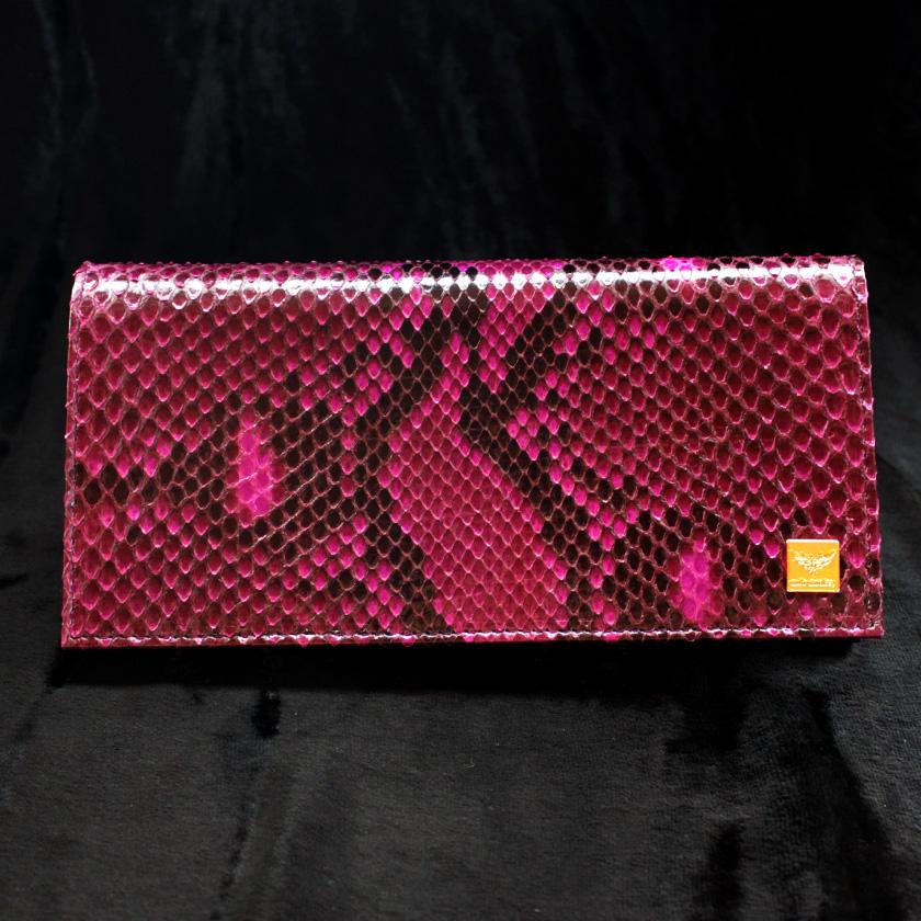 パイソン・長財布/パープルピンク/ベリーカット/Safari |  | 02