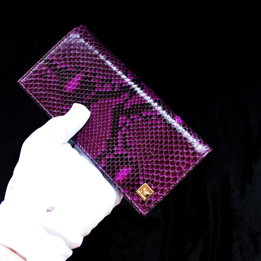 パイソン・長財布/パープルピンク/ベリーカット/Safari |  | 15