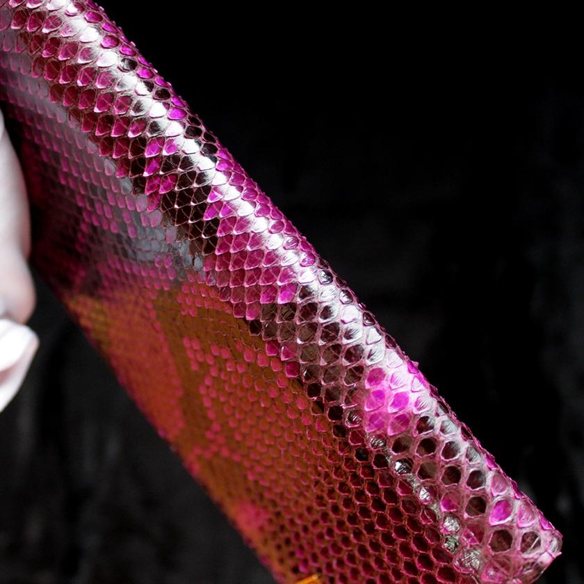 パイソン・長財布/パープルピンク/ベリーカット/Safari |  | 06