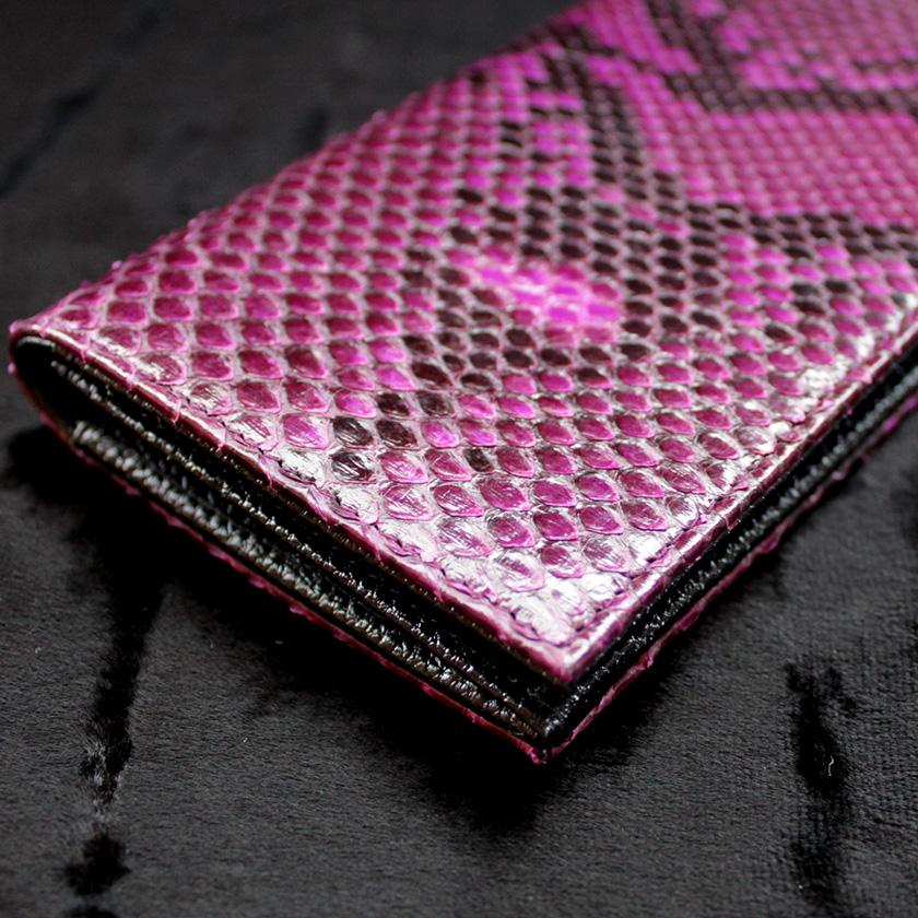 パイソン・長財布/パープルピンク/ベリーカット/Safari |  | 07