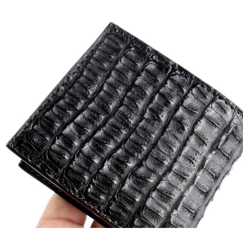 二つ折り財布/ワニ革・サドルレザー/ショートウォレット 二つ折り財布/ワニ革・サドルレザー/ショートウォレット