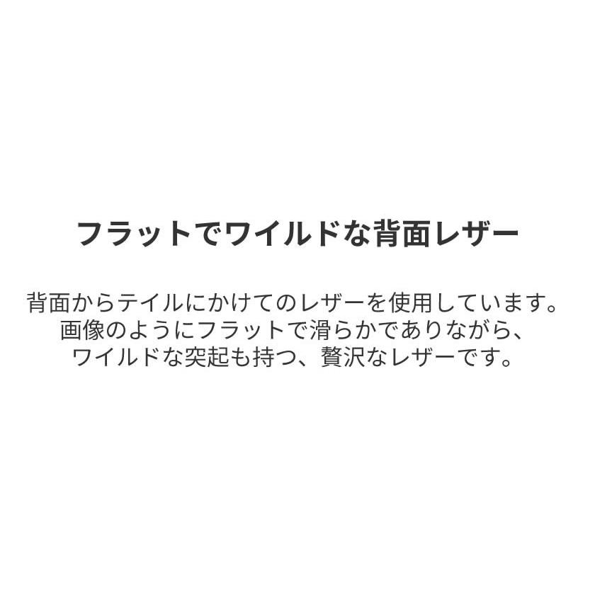 二つ折り財布/ワニ革・サドルレザー/ショートウォレット/カイマン背面 |  | 07