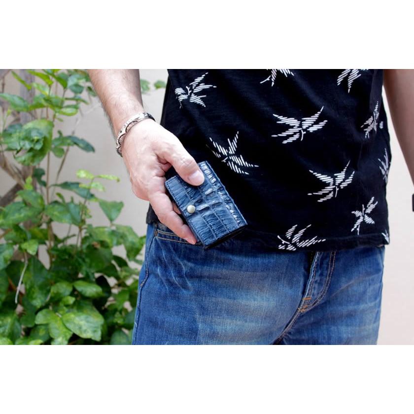 ミニ財布 小さい財布 ミニウォレット ・ワニ革カイマンレザー/スモールウォレット/コンパクト財布 |  | 12