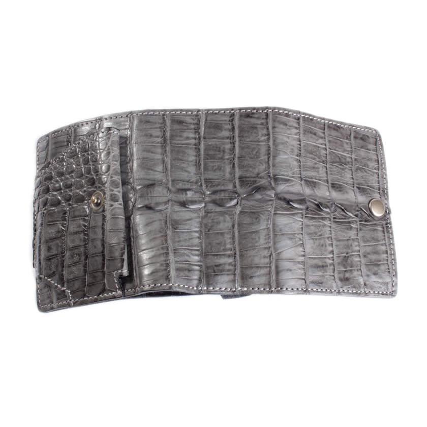 ミニ財布 小さい財布 ミニウォレット ・ワニ革カイマンレザー/スモールウォレット/コンパクト財布 |  | 15
