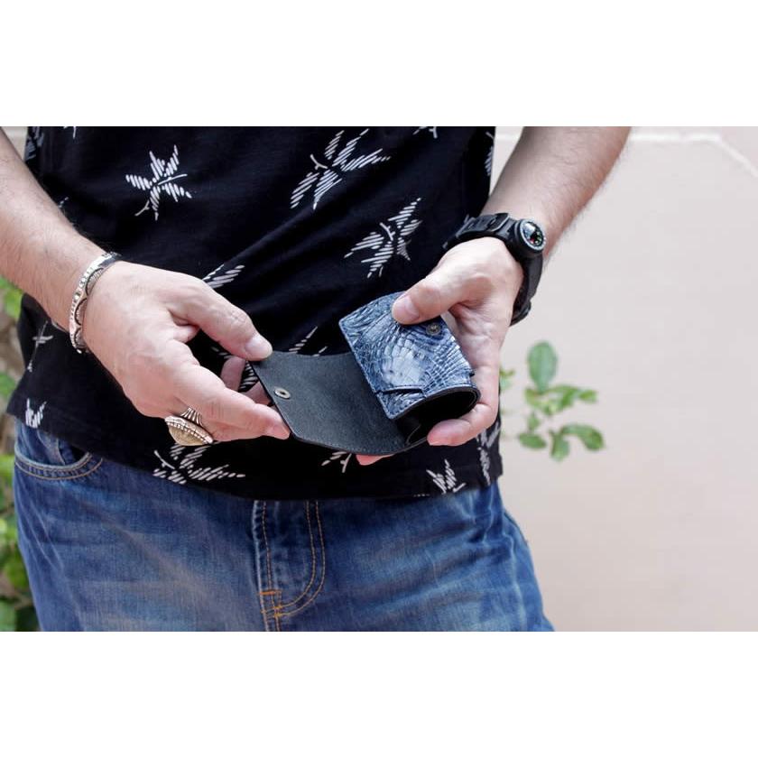 ミニ財布 小さい財布 ミニウォレット ・ワニ革カイマンレザー/スモールウォレット/コンパクト財布 |  | 19