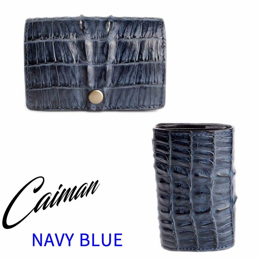 ミニ財布 小さい財布 ミニウォレット ・ワニ革カイマンレザー/スモールウォレット/コンパクト財布 |  | 02