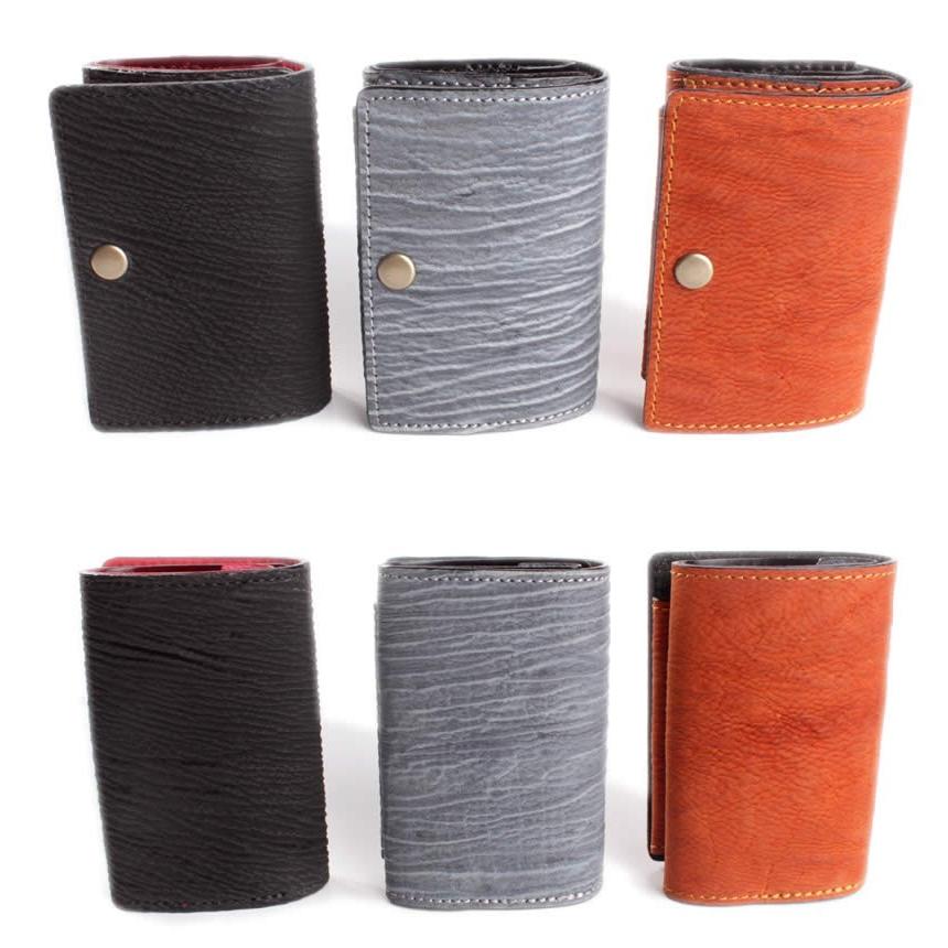 ミニ財布 小さい財布 ミニウォレット・鮫革シャークレザー/スモールウォレット/コンパクト財布 |  | 02