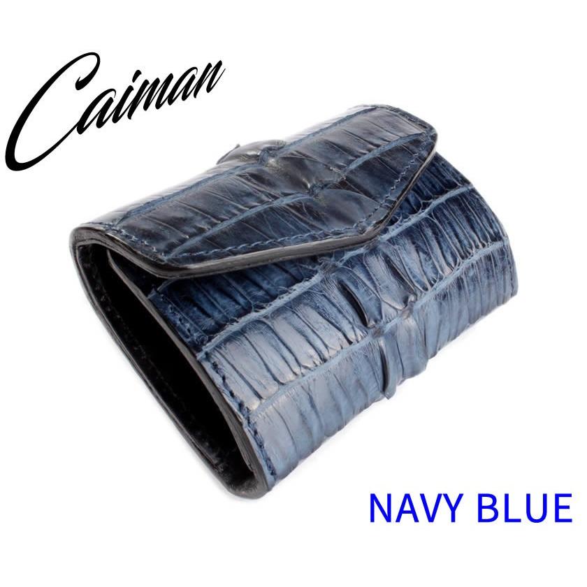 ミニ財布 小さい財布 ミニウォレット・ワニ革カイマン/スモールウォレット/三つ折り財布・Ｖ型 |  | 04