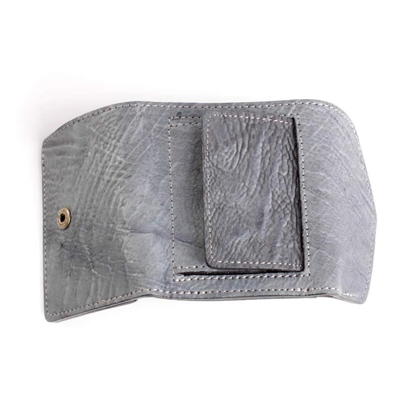 ミニ財布 小さい財布 ミニウォレット・鮫革シャークレザー/スモールウォレット/三つ折り財布・Ｖ型 |  | 10