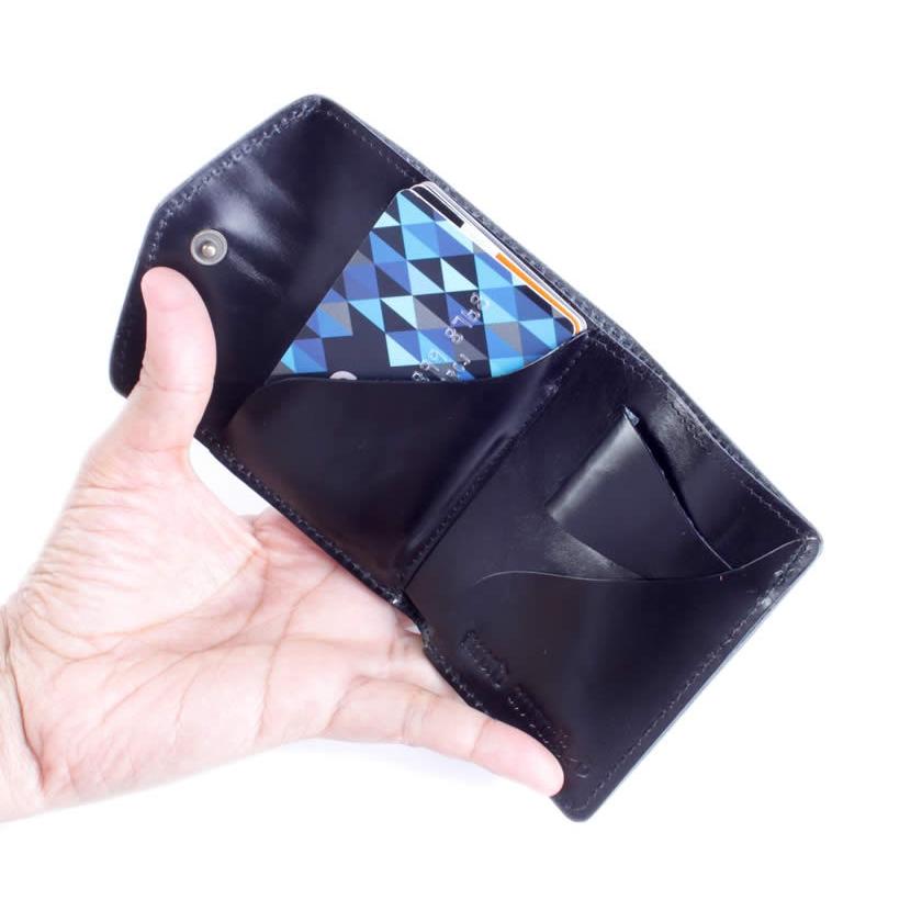 ミニ財布 小さい財布 ミニウォレット・鮫革シャークレザー/スモールウォレット/三つ折り財布・Ｖ型 |  | 12