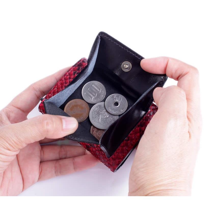 ミニ財布 小さい財布 ミニウォレット・鮫革シャークレザー/スモールウォレット/三つ折り財布・Ｖ型 |  | 17