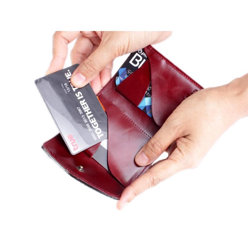 ミニ財布 小さい財布 ミニウォレット・鮫革シャークレザー/スモールウォレット/三つ折り財布・Ｖ型 |  | 18