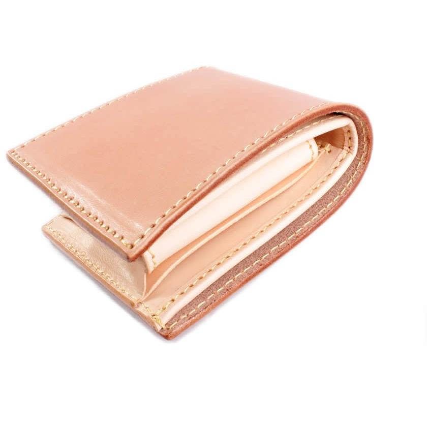 訳アリ/アウトレット品/二つ折り財布/栃木レザー・サドルレザー/ショートウォレット/ヌメ革 |  | 08