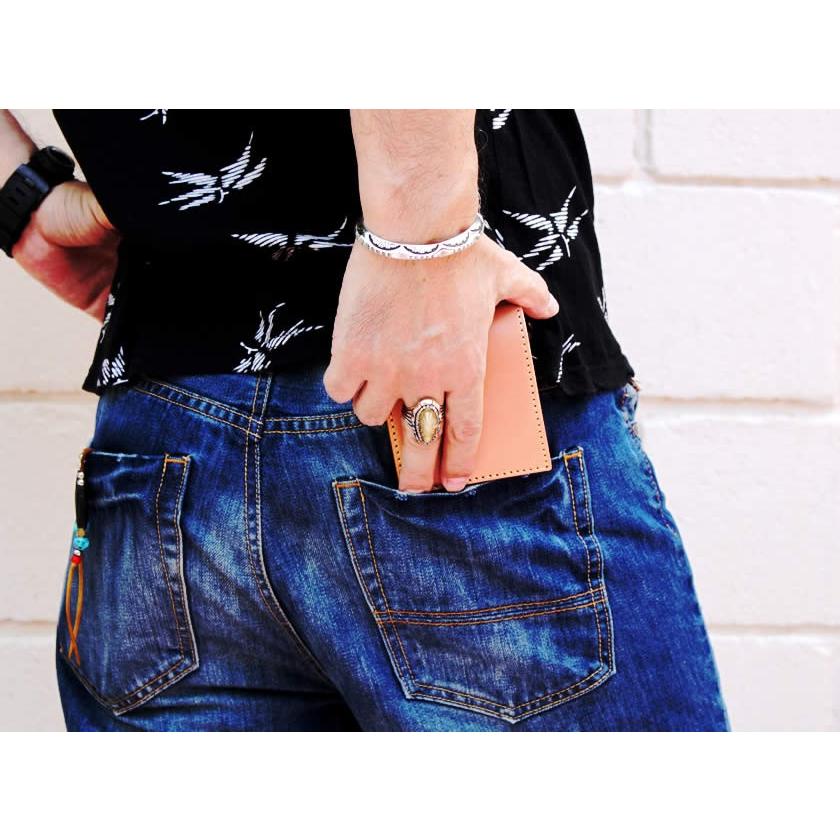 訳アリ/アウトレット品/二つ折り財布/栃木レザー・サドルレザー/ショートウォレット/ヌメ革 |  | 05