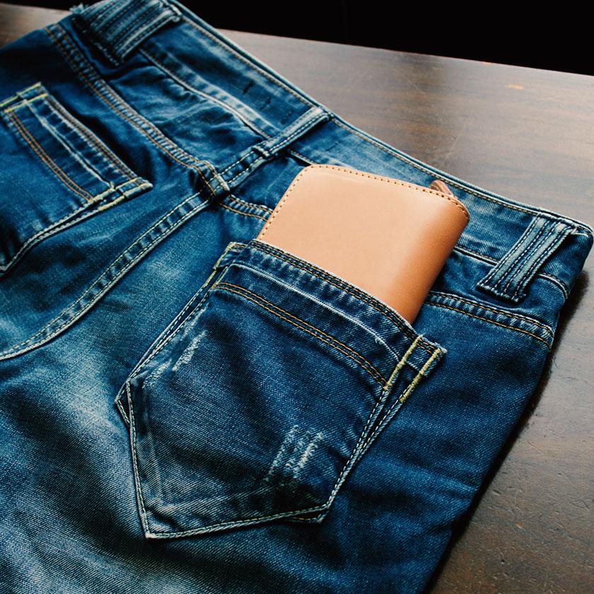 栃木レザー ヌメ革 ラウンドファスナー長財布/最高級グレージングサドルレザー |  | 02