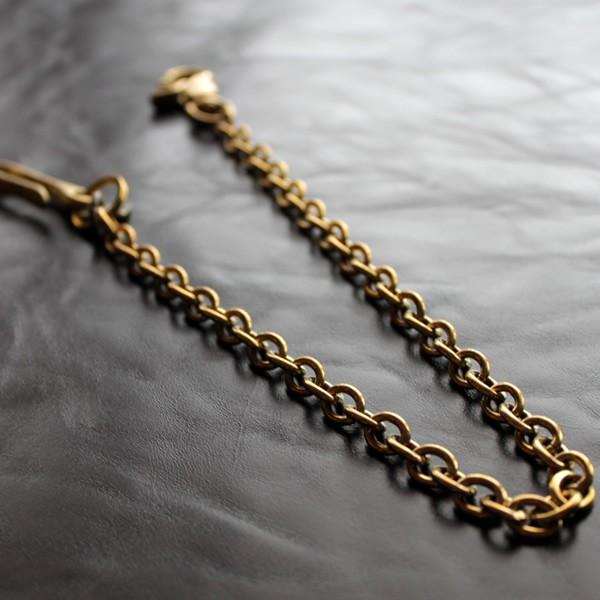 スマートフォンチェーン・アズキ / ブラス真鍮 / ショートウォレットチェーン |  | 01