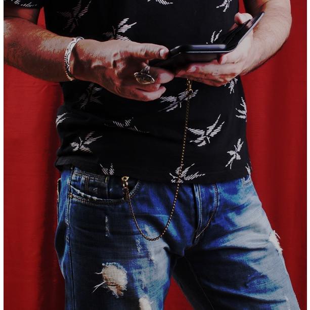 スマートフォンチェーン・スモールゴシックタイプ / ブラス真鍮 |  | 05