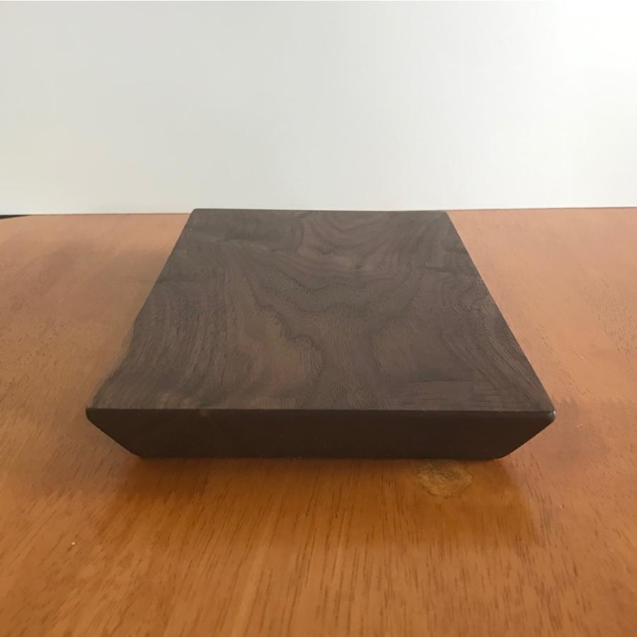 ウォールナット材一枚板のカッティングボード・まな板】＜25cm