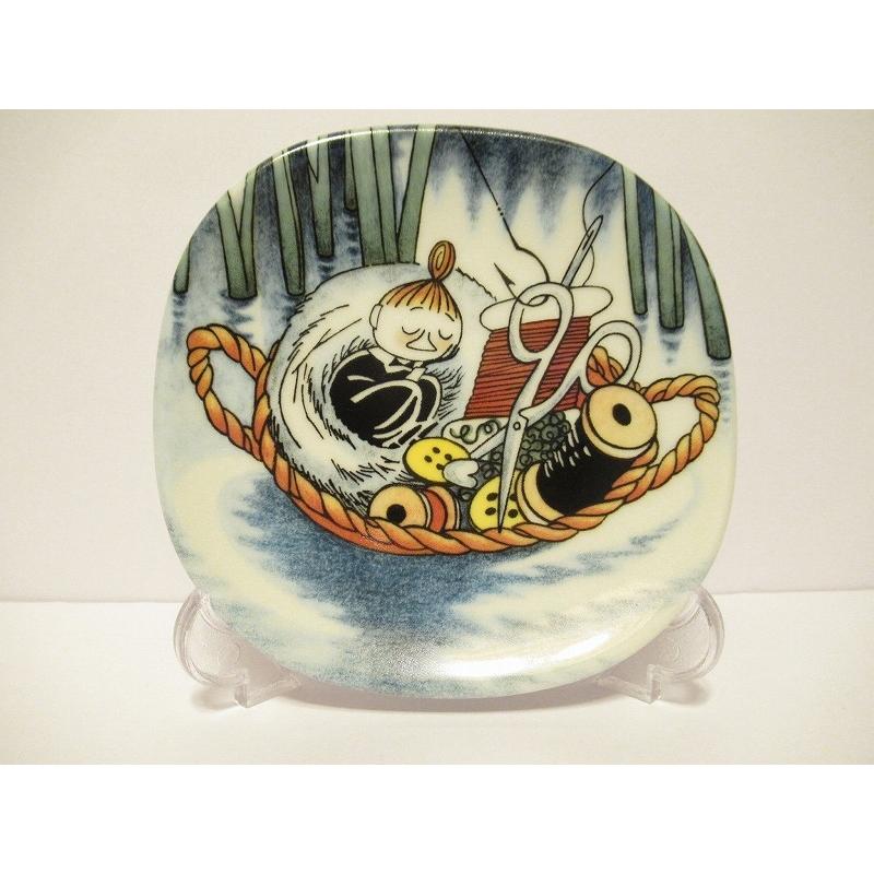 MOOMIN アラビア ムーミンプレート ちびのミイ 裁縫かご Napin 