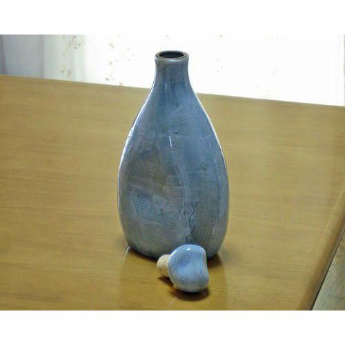 信楽焼 ラジウムボトル 陶器 容器 イオンのしずく 青磁 おしゃれ