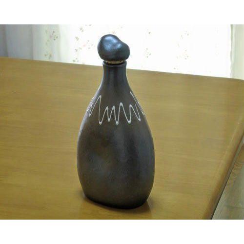 信楽焼 ラジウムボトル 陶器 容器 イオンのしずく 茶 おしゃれ ボトル