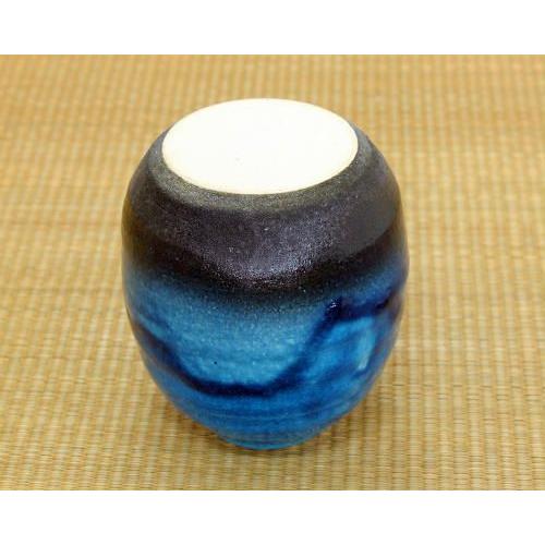 信楽焼 一輪挿し 青ガラス 小さい 花瓶 陶器 おしゃれ 花入 花びん 花器 フラワーベース プレゼント 信楽焼き Ma024 21g Itirin0072 夢源陶房 通販 Yahoo ショッピング