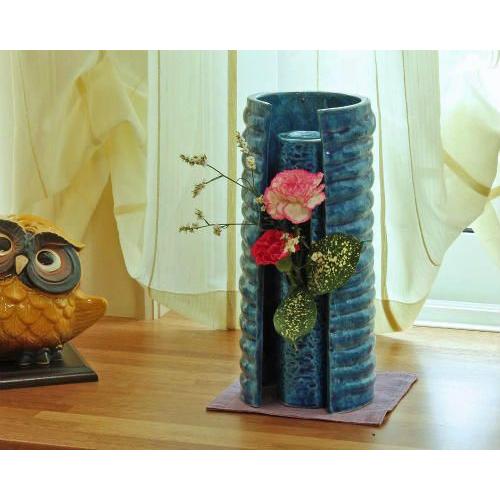 花器 池坊 陶器 自由花 いけばな 生け花 花瓶